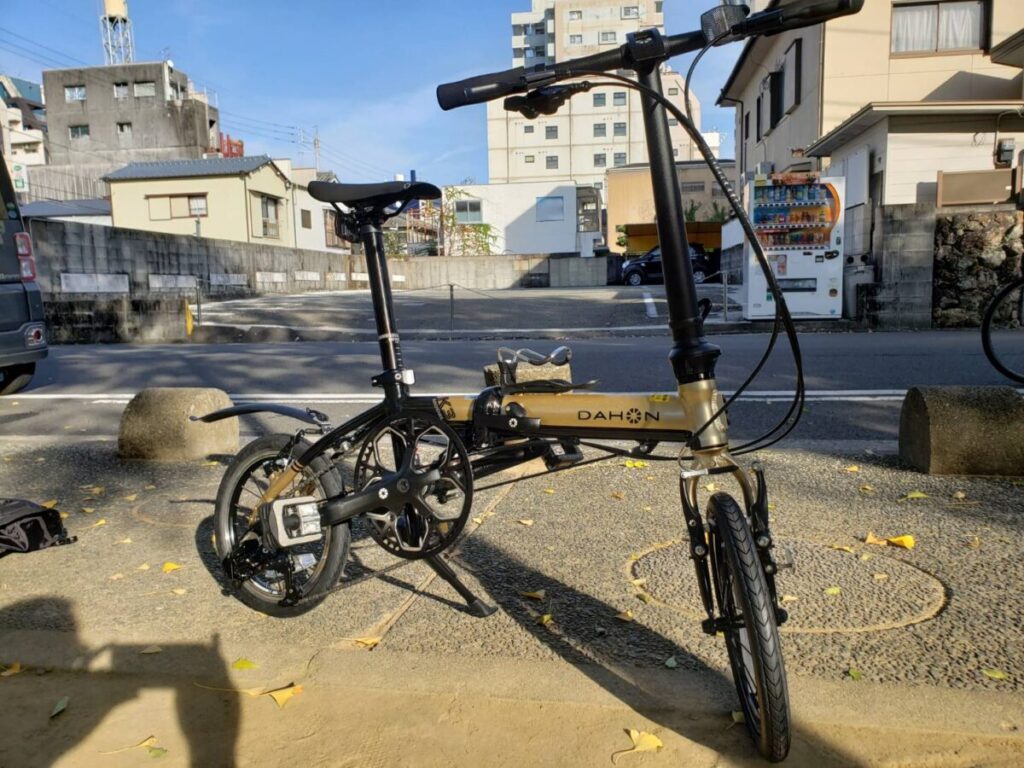 DAHON K3シャンパンゴールド